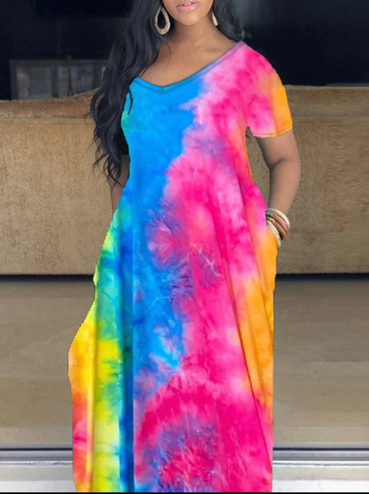 Tie-Dye Dress