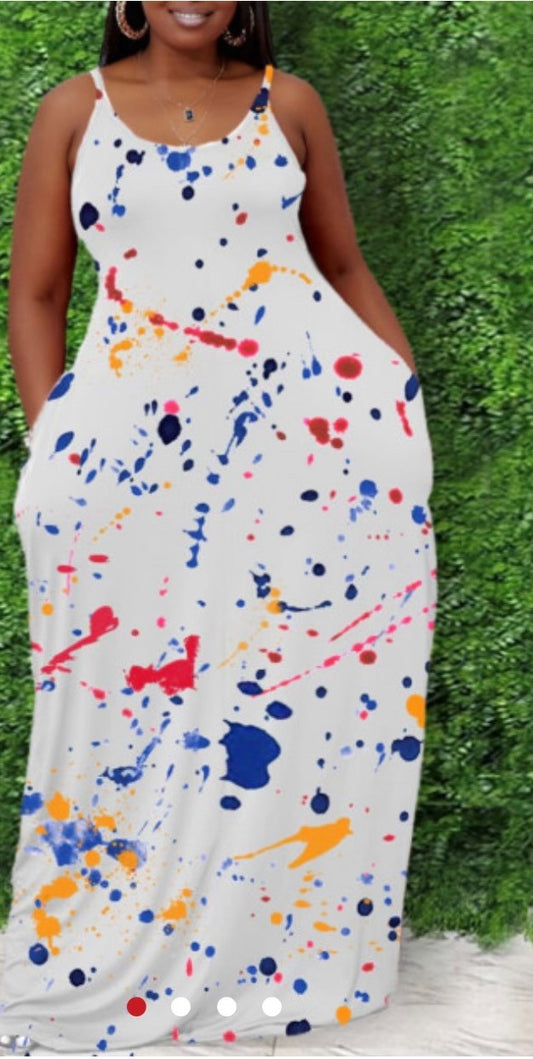 Splash Ink Dress