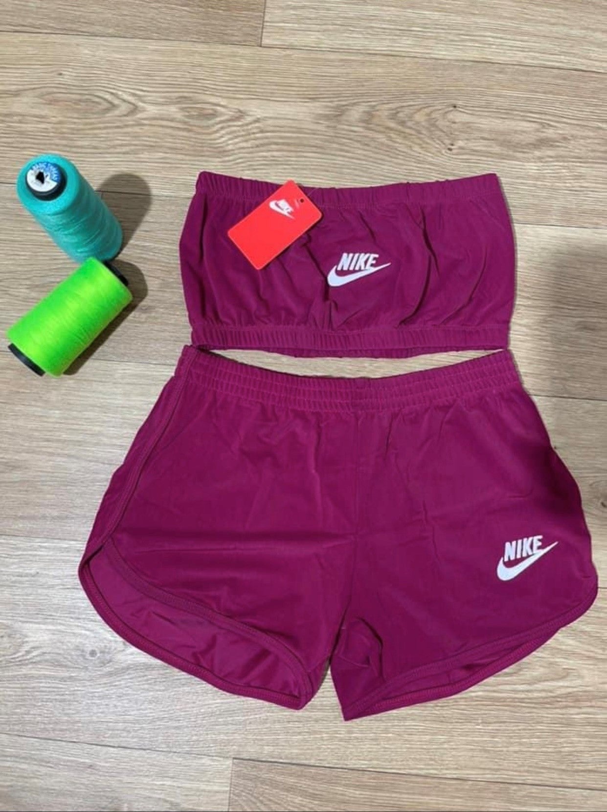 Womens nike 2024 shorts set